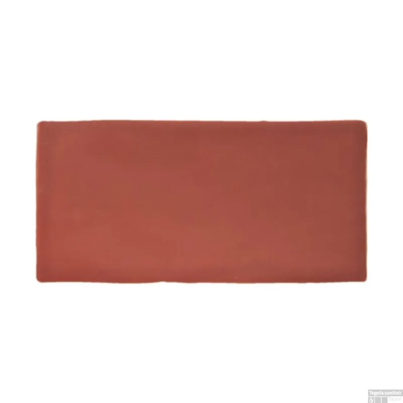 Wandtegel Atlas Garnet Mate 7.5x15 cm Mat Rood (Doosinhoud 0.5 m2) Goedkoop