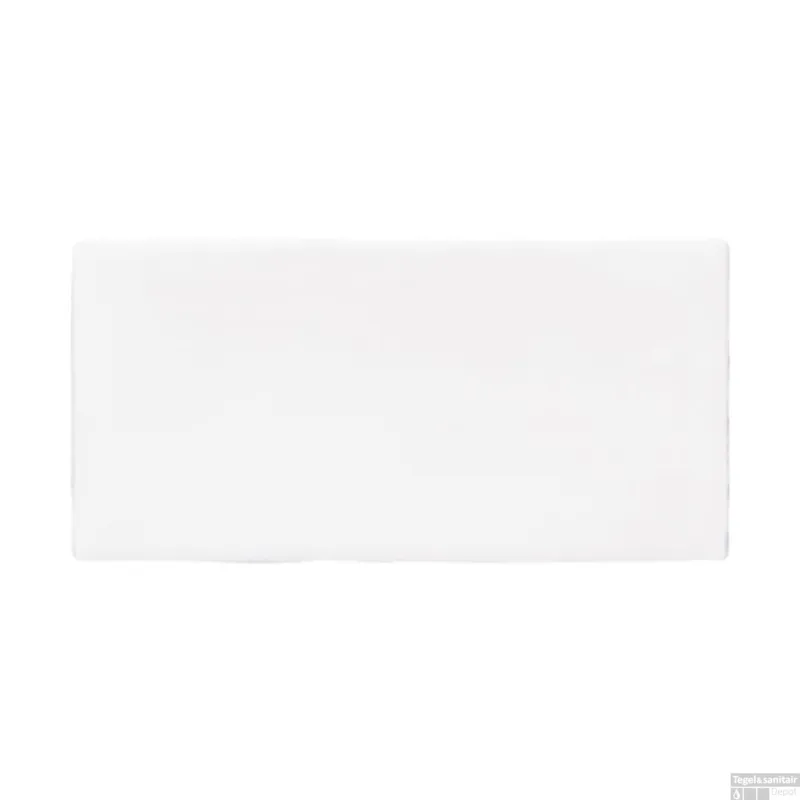 Op = Op Wandtegel Atlas White Mate 7.5x15 cm Mat Wit (Doosinhoud 0.5 m2)