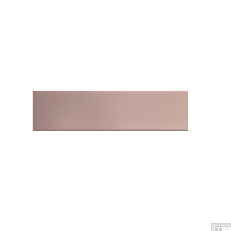 Wandtegel JOS. Dust 5X20 cm 8mm Blush Mat (Doosinhoud 0.5 m2) Speciale Aanbieding