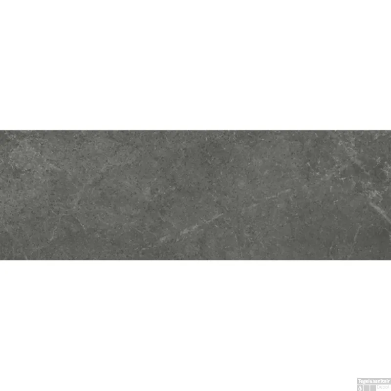 Wandtegel Jos Haag Jos Storm Cloud 25x75 cm Mat Zwart (Doosinhoud 1.31m²) Gratis Retour