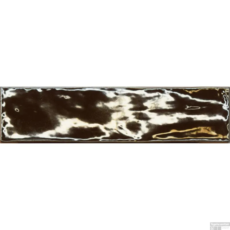Tijdelijk Beschikbaar Wandtegel Luxery Gold 7,5 x 30 cm (doosinhoud 1 m2)
