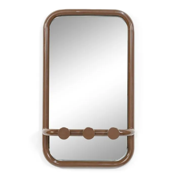 Spinder Design Retro spiegel-Chocolate Brown Gereduceerde Prijs