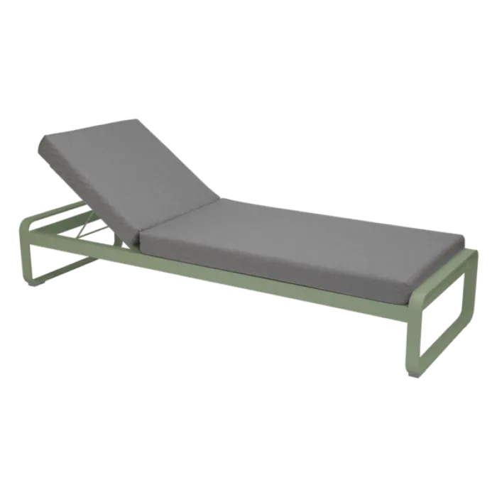Beste Prijs Fermob Bellevie ligbed met flannel grey zitkussen-Cactus