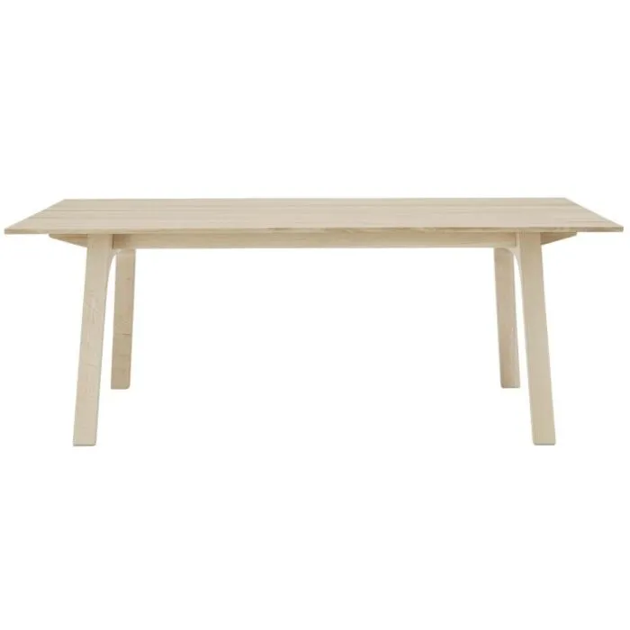 muuto Earnest eettafel uitschuifbaar-205x100 cm-Eiken blanke olie Voordeelprijs