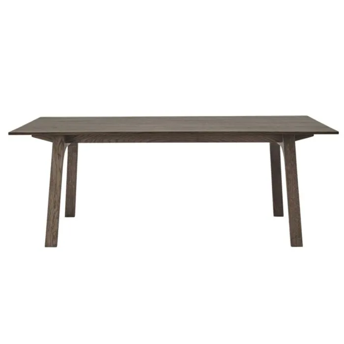 muuto Earnest eettafel uitschuifbaar-205x100 cm-Eiken donkere olie Beperkt Aanbod