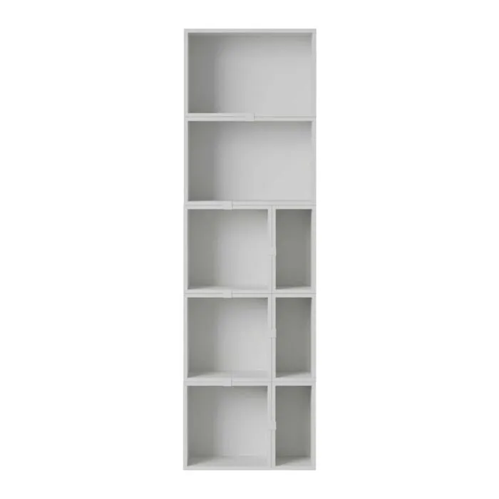 muuto Stacked boekenkast configuratie 7-Grijs Flitsaanbieding