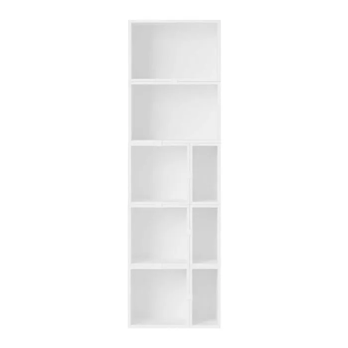Bestel Nu muuto Stacked boekenkast configuratie 7-Wit