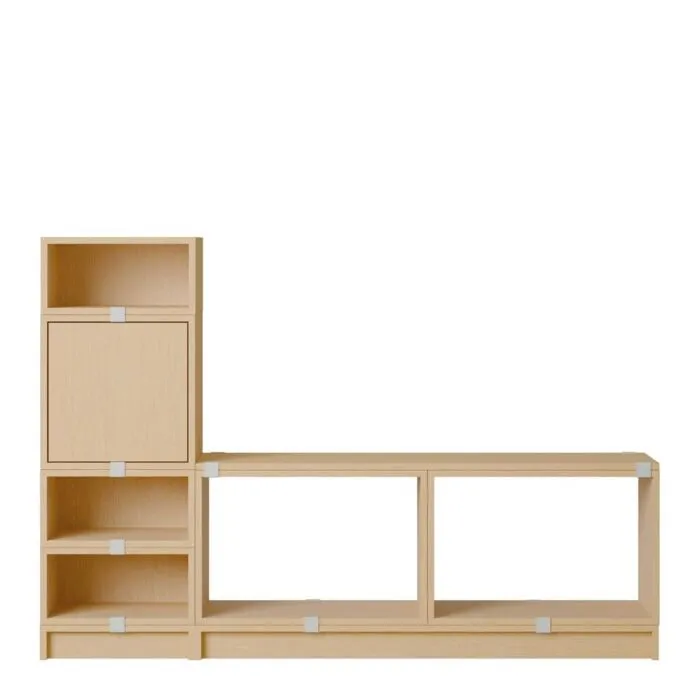 Direct Verzonden muuto Stacked hal configuratie 1-Eiken