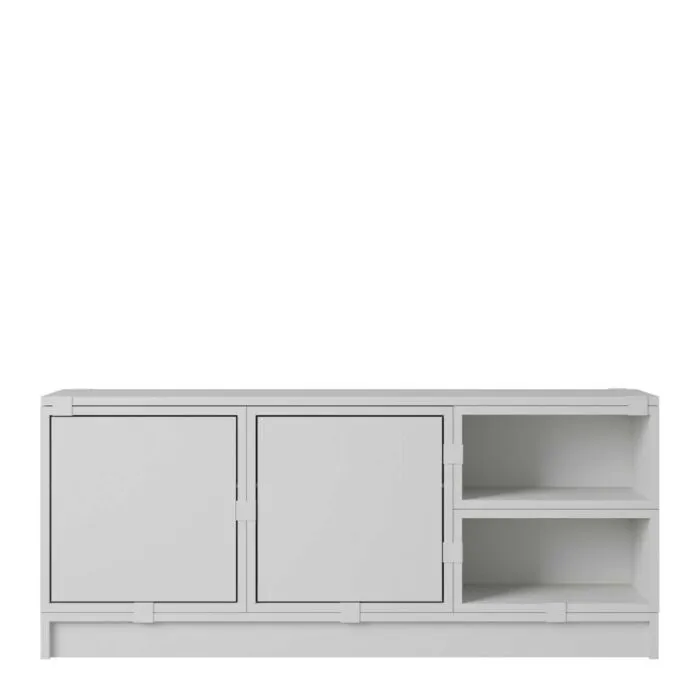 muuto Stacked hal configuratie 2-Grijs Lage Kosten