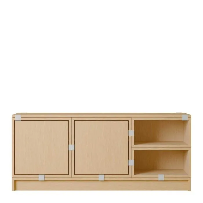 muuto Stacked hal configuratie 2-Eiken Exclusieve Aanbieding