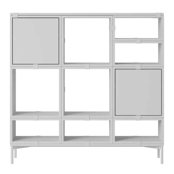 Weekendaanbieding muuto Stacked hal configuratie 3-Grijs