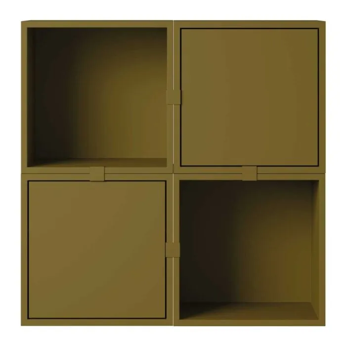 Meest Verkocht muuto Stacked hal configuratie 4-Bruin groen