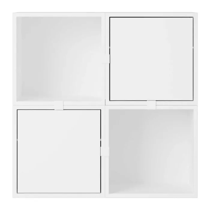 Betaalbaar muuto Stacked hal configuratie 4-Wit