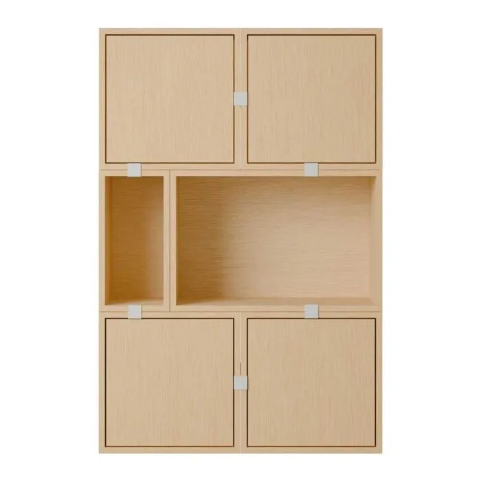 muuto Stacked dressoir configuratie 4-Eiken Express Levering