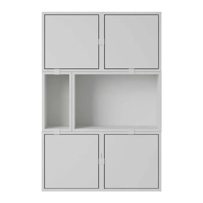 Bestseller muuto Stacked dressoir configuratie 4-Grijs