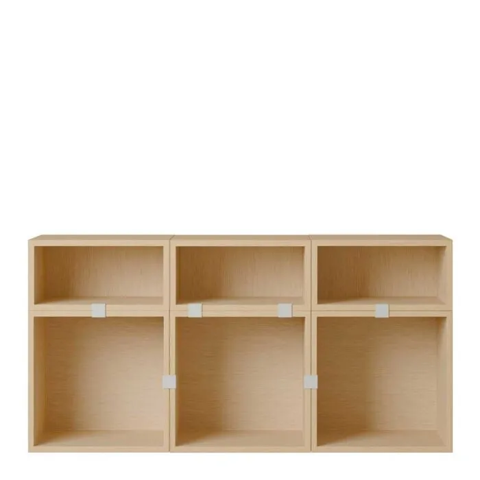 muuto Stacked dressoir configuratie 5-Eiken Dagaanbieding