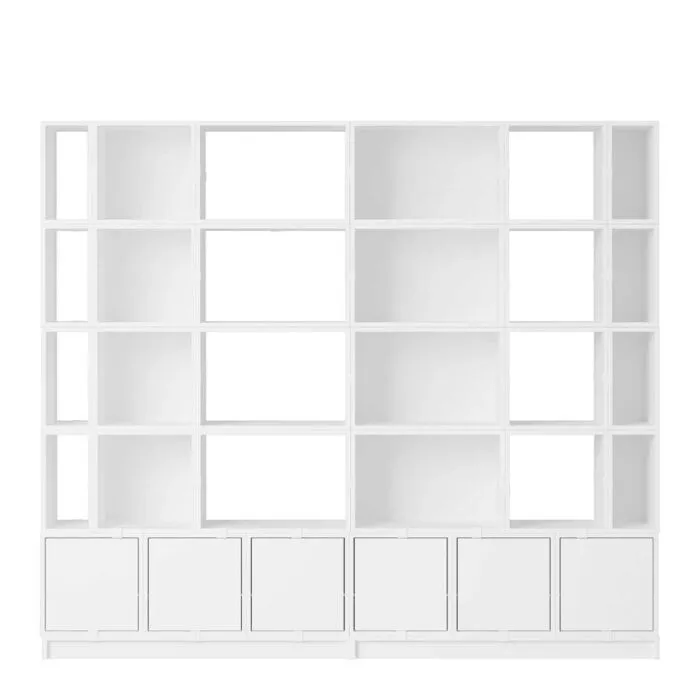 muuto Stacked office configuratie 1-Wit Fabrieksprijs