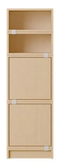 Beste Prijs muuto Stacked office configuratie 4-Eiken