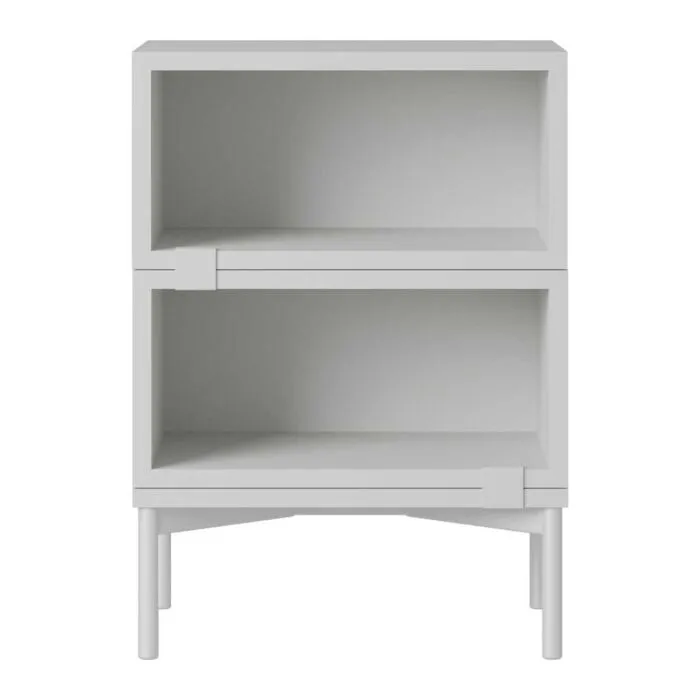 Actieprijs muuto Stacked nachtkastje configuratie 1-Grijs