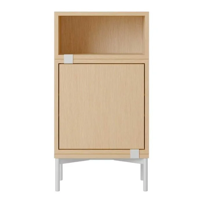 muuto Stacked nachtkastje configuratie 2-Eiken Voordeelprijs