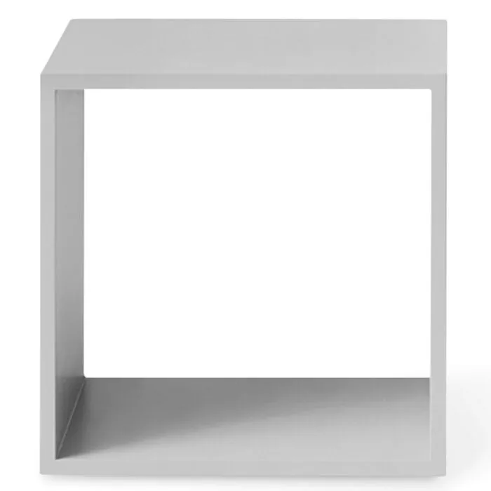 muuto Stacked kast open-Licht Grijs-Medium Betaalbaar