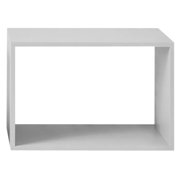 Superprijs muuto Stacked kast open-Licht grijs-Large