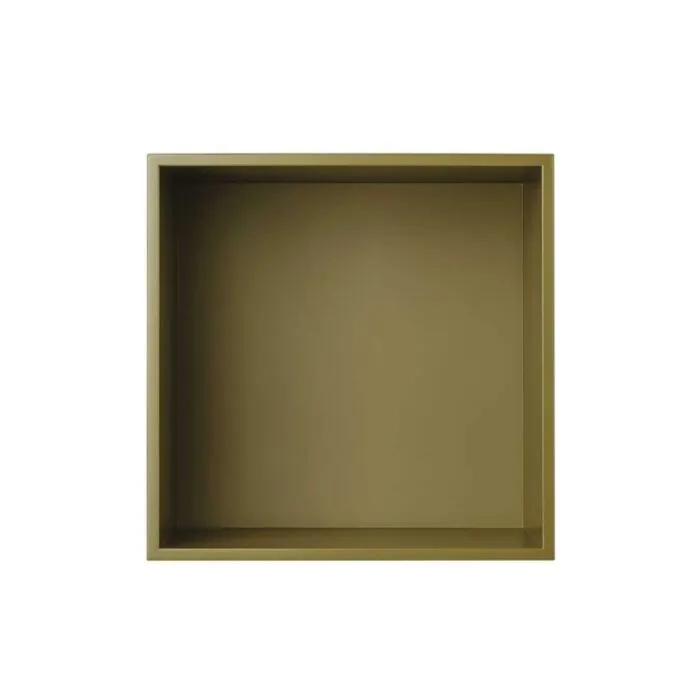 muuto Mini Stacked 2.0 wandkast medium-Bruin groen Korting