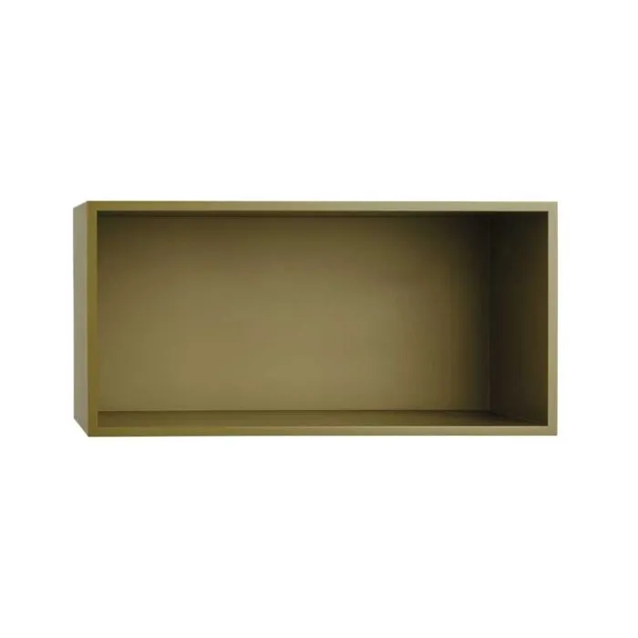 muuto Mini Stacked 2.0 wandkast large-Bruin groen Betaalbaar
