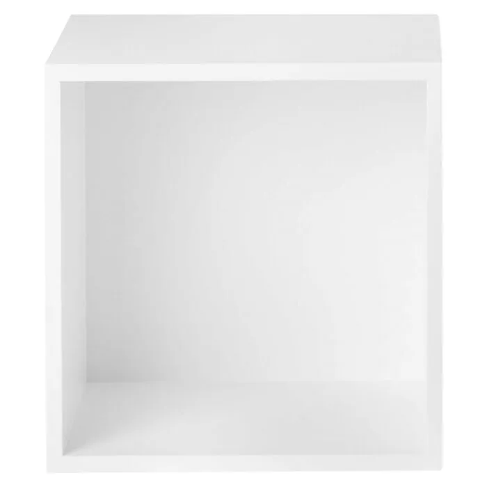 Betaalbaar muuto Stacked kast met backboard-Wit-Medium