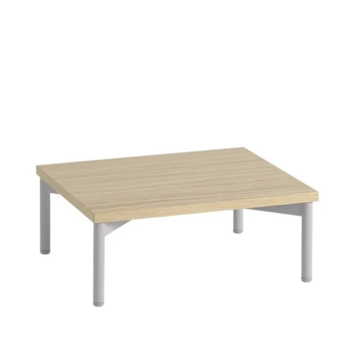 muuto Stacked podium met stalen onderstel-Eiken-43,5x35 cm Populair