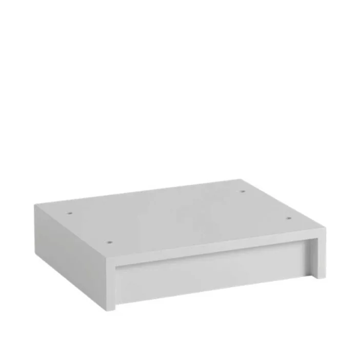 Premium muuto Stacked podium plinth-43,5x35 cm-Grijs