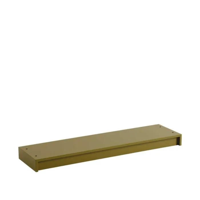 muuto Stacked podium plinth-131x35 cm-Bruin groen Express Levering