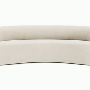 FEST Huf Curved 3-zits bank-Soil - Natural - 01 Nieuw
