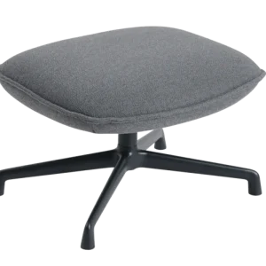 muuto Doze Ottoman swivel base anthracite black onderstel-Ocean 80-Anthracite black Merkproduct