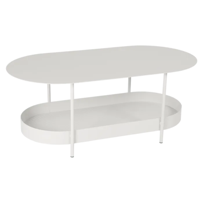 Beperkt Aanbod Fermob Salsa Low salontafel-Clay Grey