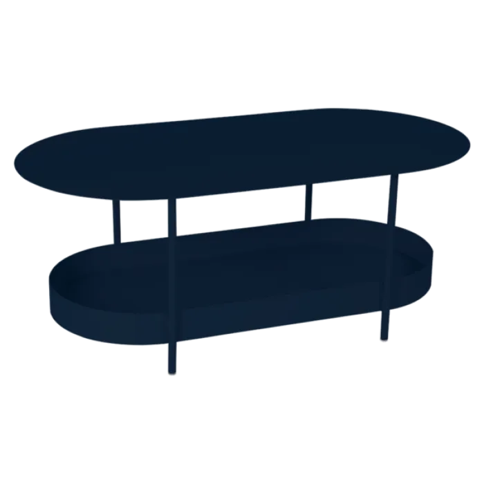 Fermob Salsa Low salontafel-Deep Blue Meest Verkocht