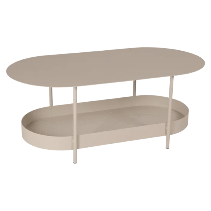 Populair Fermob Salsa Low salontafel-Nutmeg