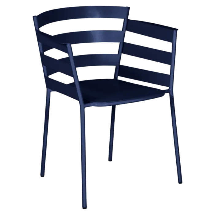Fermob Rythmic tuinstoel met armleuning-Deep Blue Koop Vandaag