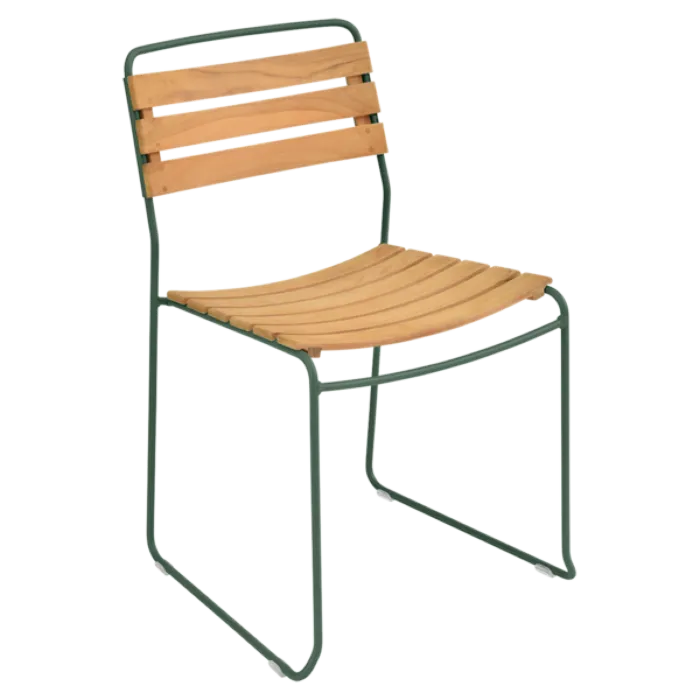 Meest Verkocht Fermob Surprising Teak tuinstoel-Cedar Green