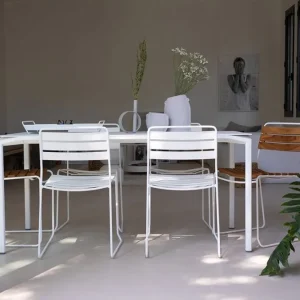 Fermob Surprising Teak tuinstoel-Lapilli Grey Populair