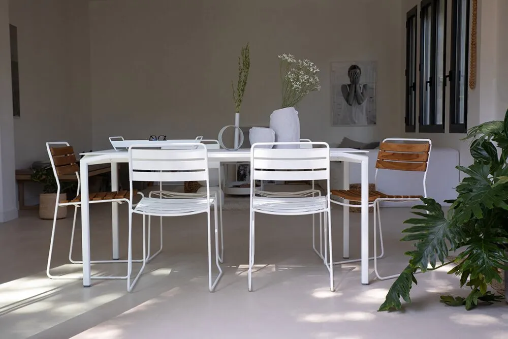 Koop Vandaag Fermob Surprising Teak tuinstoel-Pesto