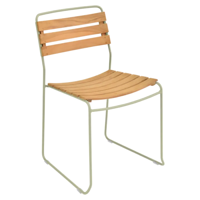 Fermob Surprising Teak tuinstoel-Willow Green Populair
