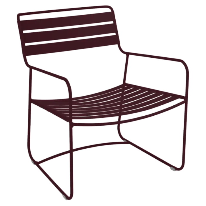 Fermob Surprising Low fauteuil-Black Cherry Gratis Retour