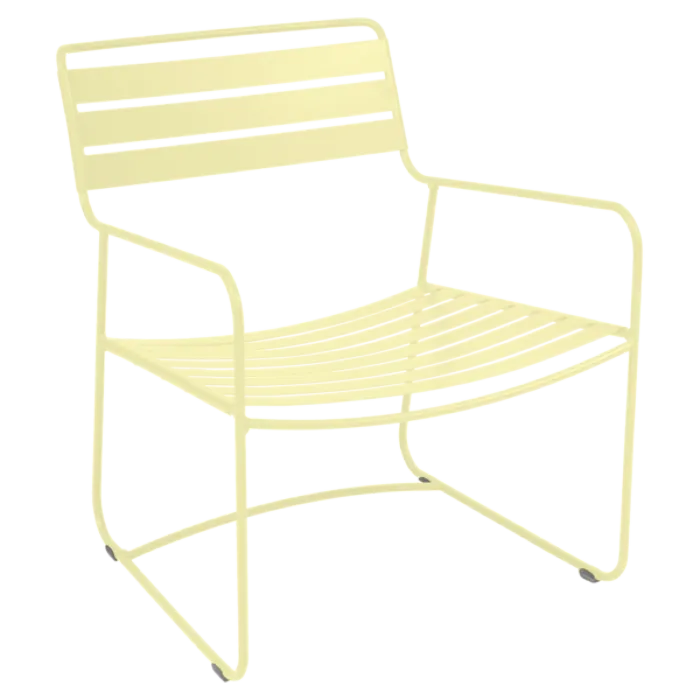 Speciale Aanbieding Fermob Surprising Low fauteuil-Frosted Lemon