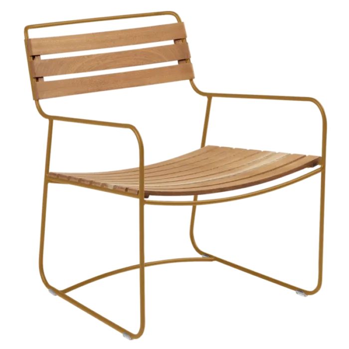 Fermob Surprising Low Teak fauteuil-Gingerbread Betrouwbaar