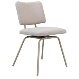 Dagaanbieding NOGA Design Luko eetkamerstoel-Beige-Cloud