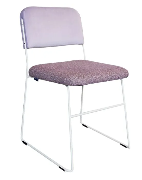 Veilige Betaling NOGA design Lima eetkamerstoel-Paars-Black
