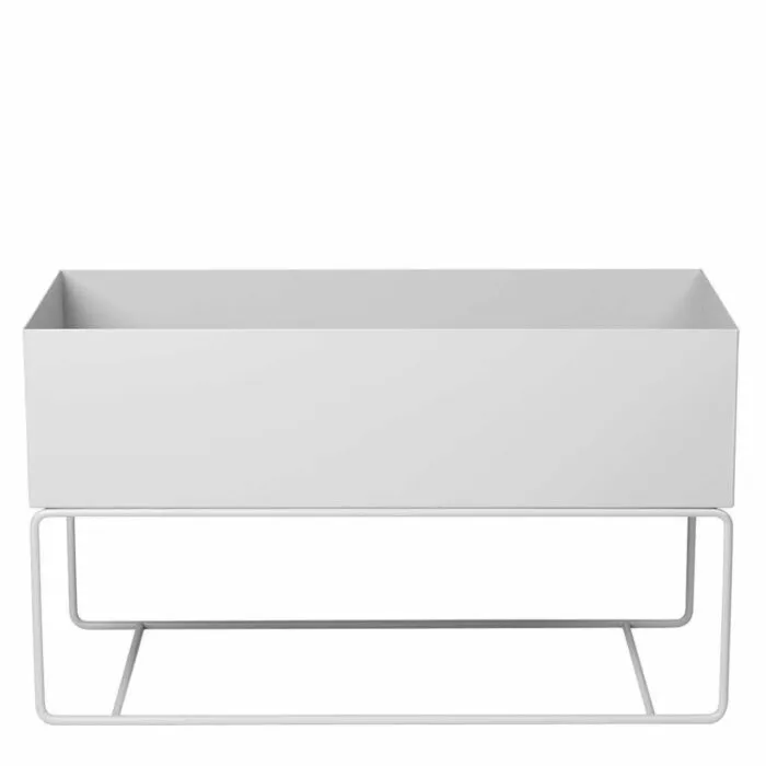 Ferm Living Plant Box Large-Licht grijs OUTLET Beperkt Aanbod