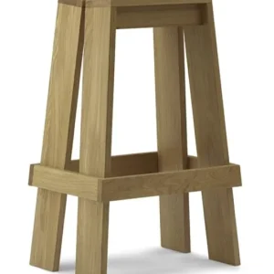 Favoriet Normann Copenhagen Let barkruk-Zithoogte 75 cm-Oak