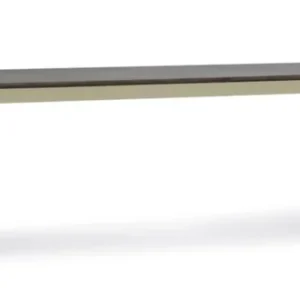 Direct Beschikbaar Normann Copenhagen Panel tafel-Cream/Dark Brown-100x420 cm